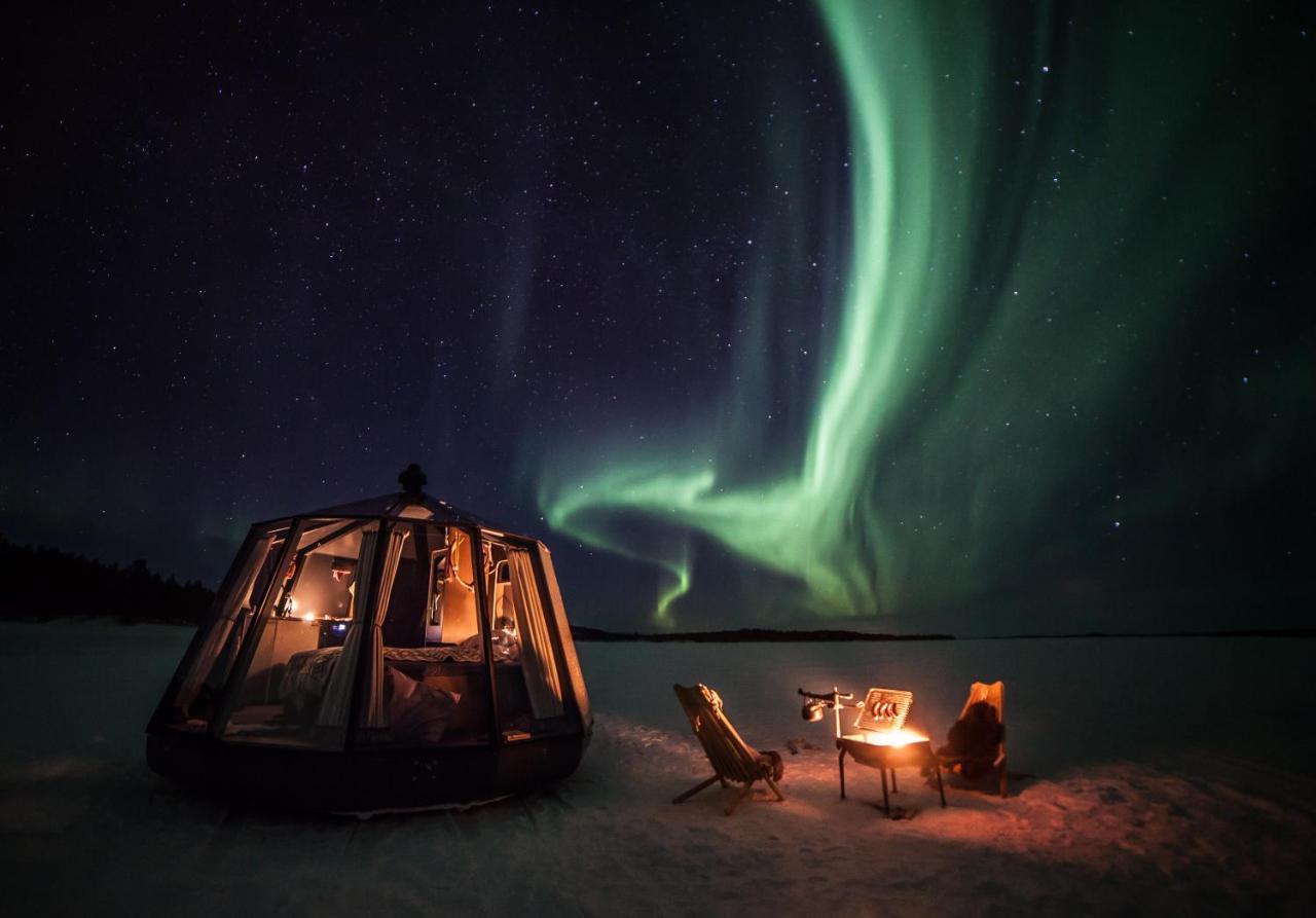 Vikajaervi Lake View Experience Igloos Rovaniemi Exterior foto