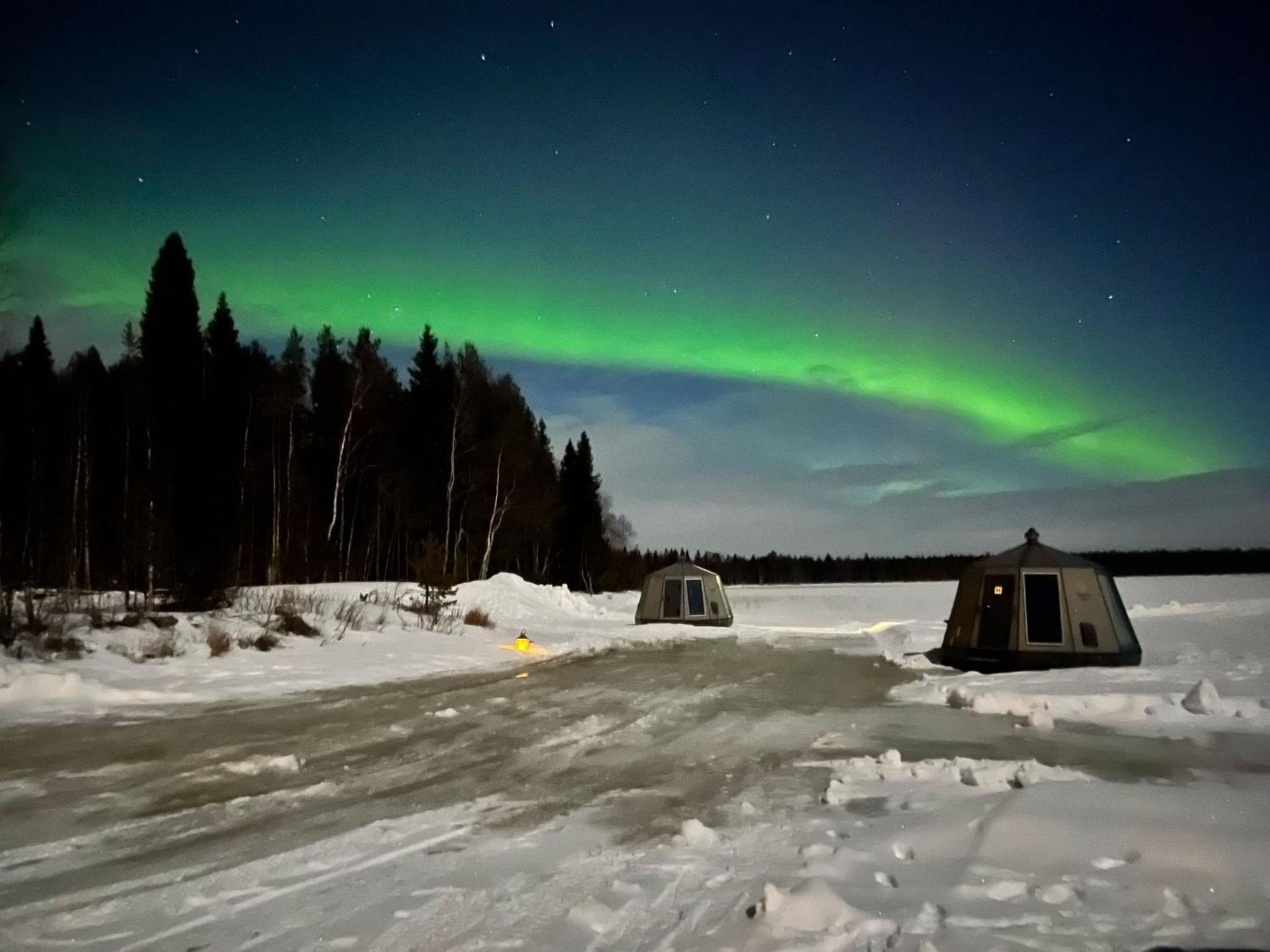Vikajaervi Lake View Experience Igloos Rovaniemi Exterior foto